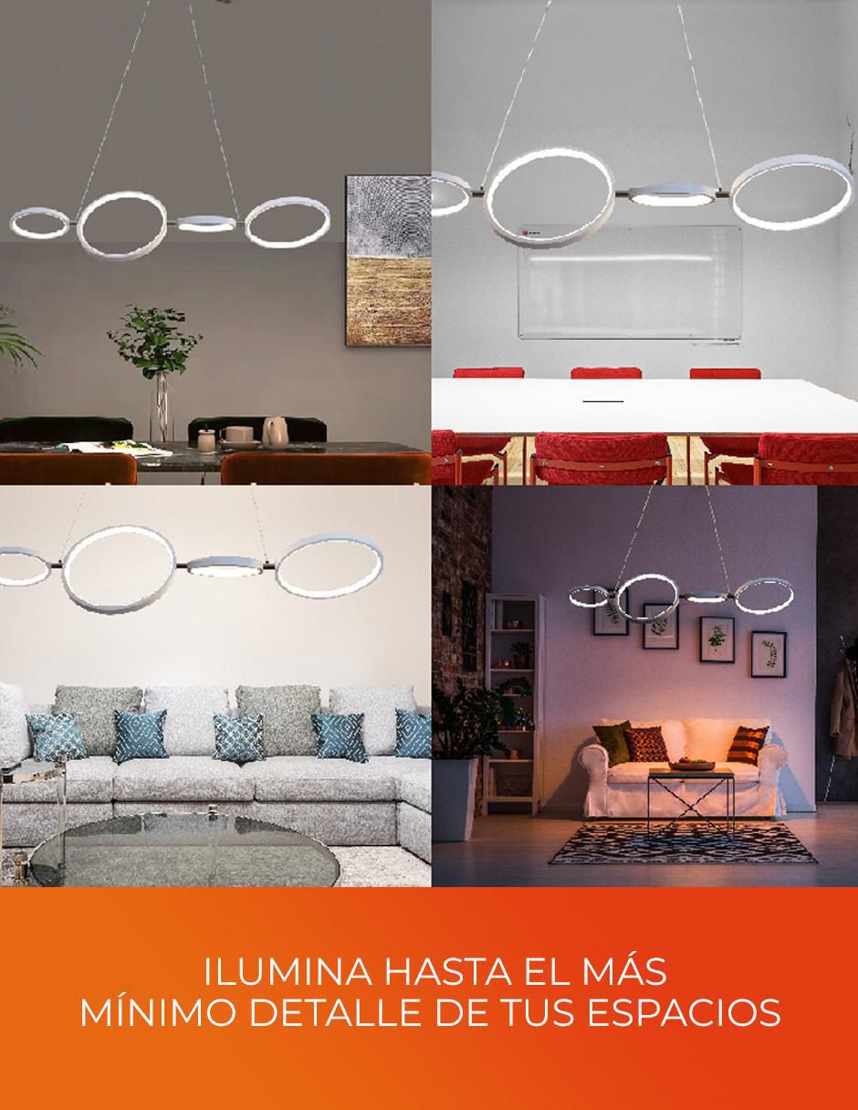 Lámpara colgante Tecnolite led Aureal
