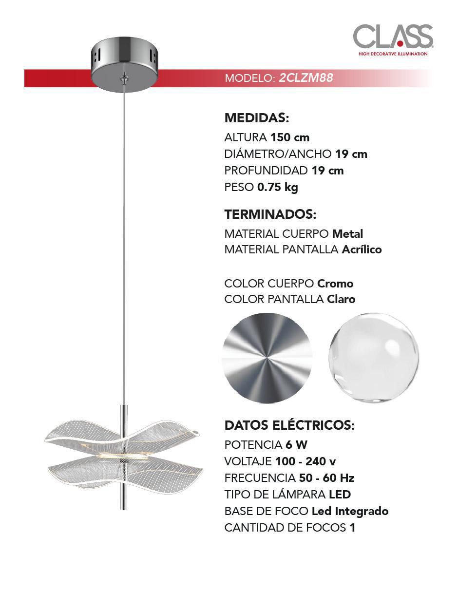 Lámpara colgante LED Class 4
