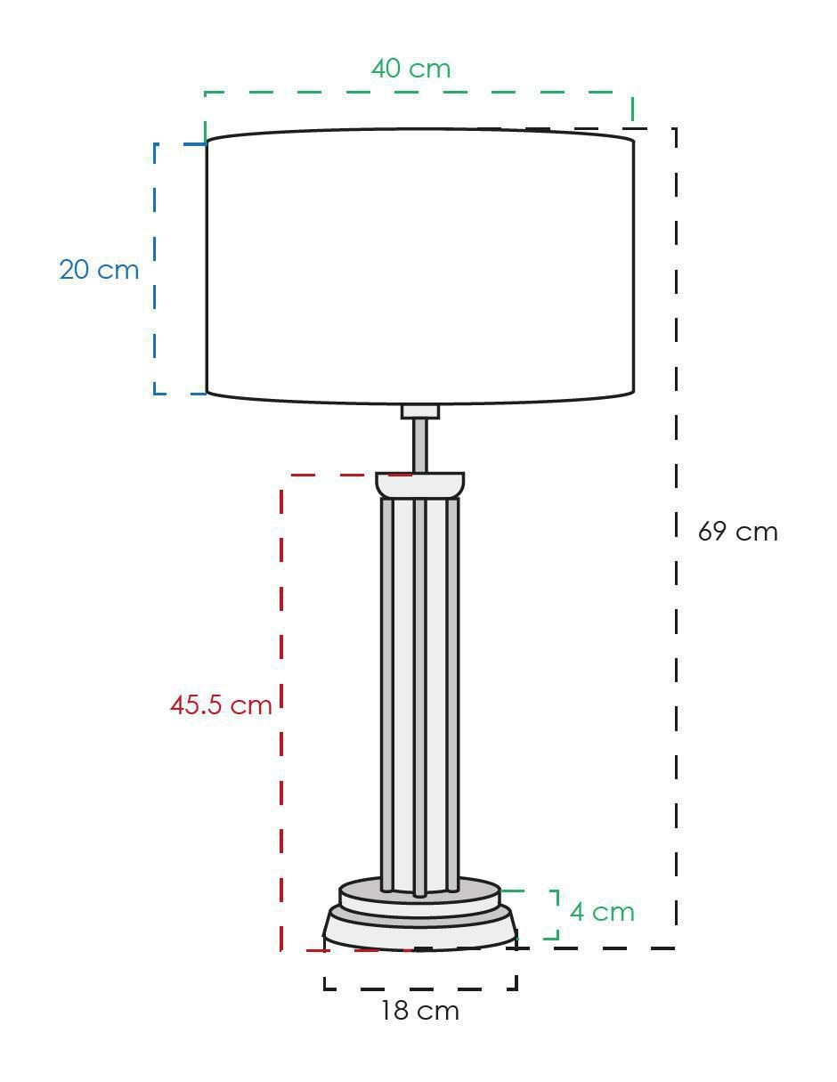 Lámpara de mesa LED Class 5