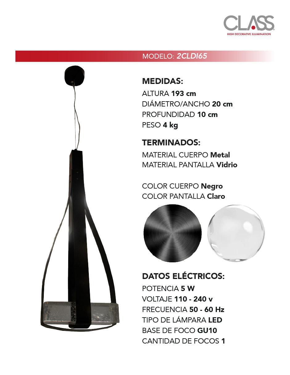 Lámpara colgante LED Class 4