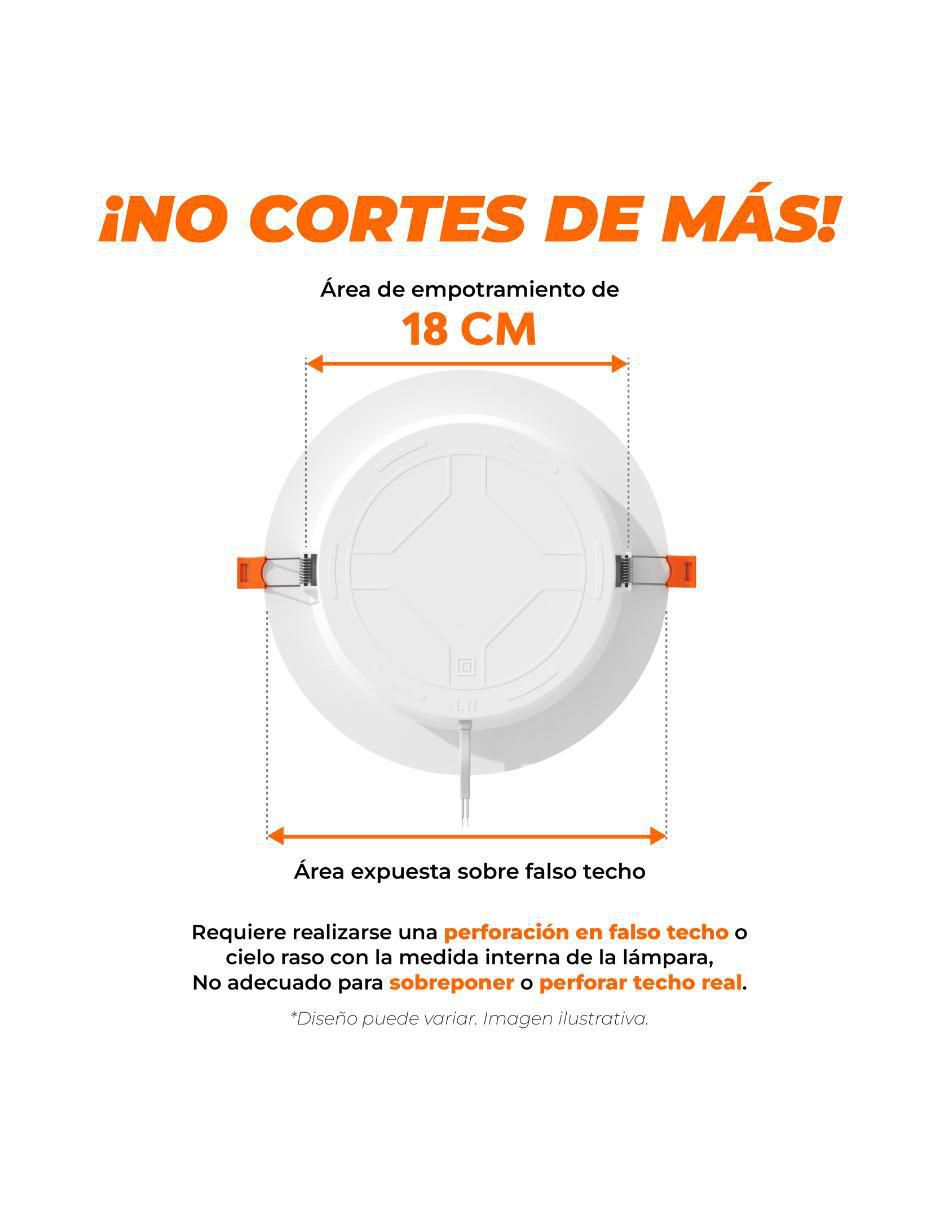 Lámpara de techo led Pm Bucaramanga Viii 5