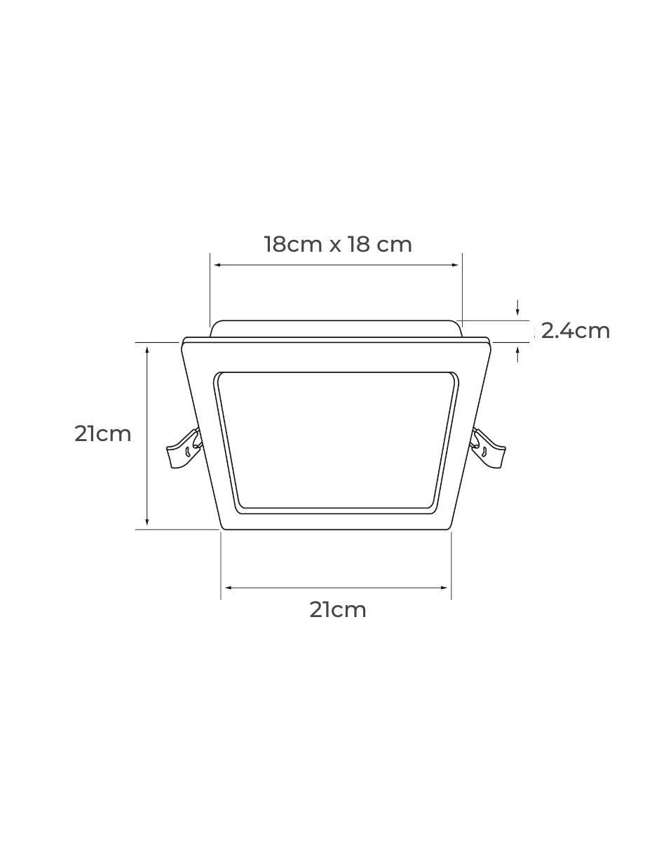 Lámpara de techo LED Pm Brighton VIII 1 pieza 8