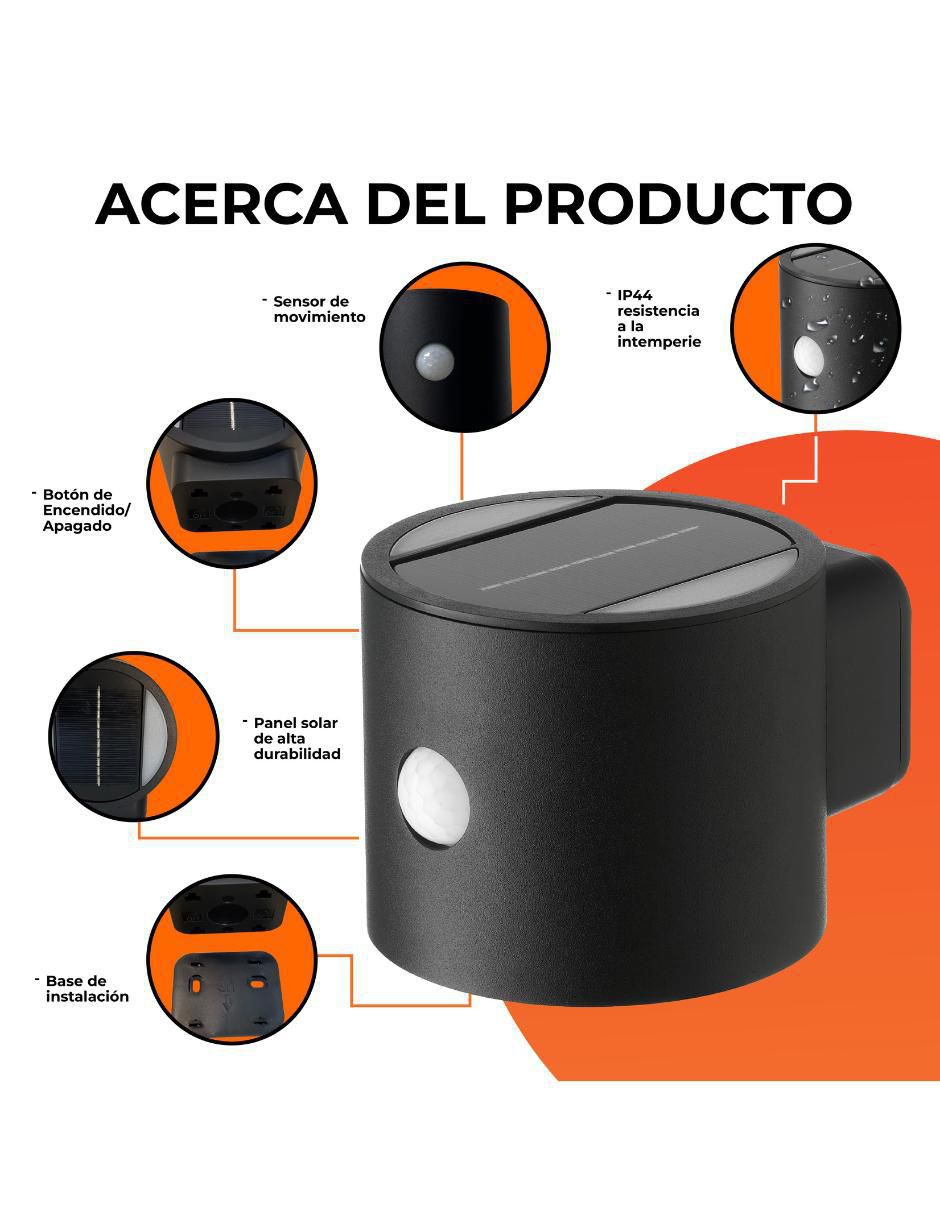 Arbotante LED Bolca II 4