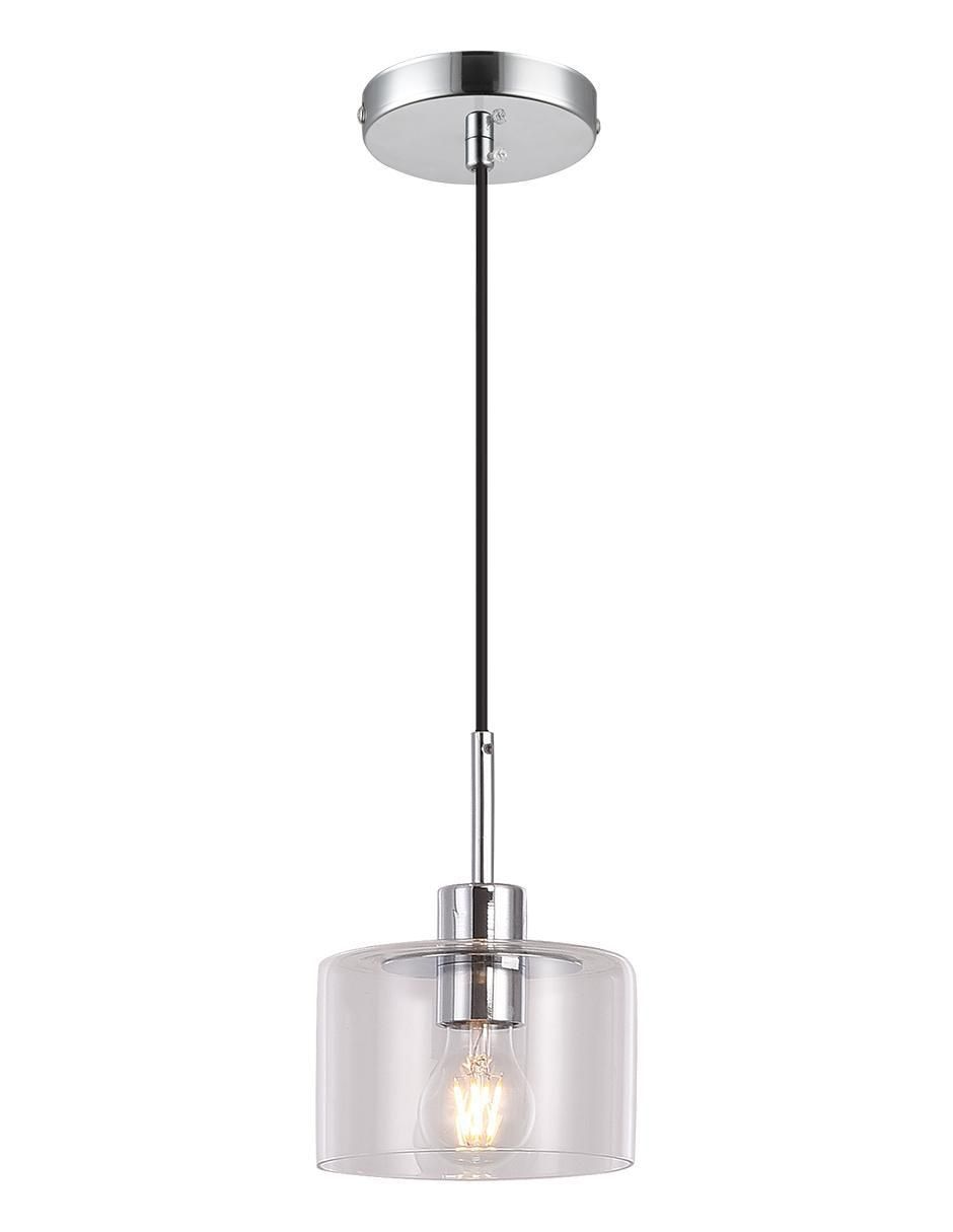 Lampara colgante incandescente y led
