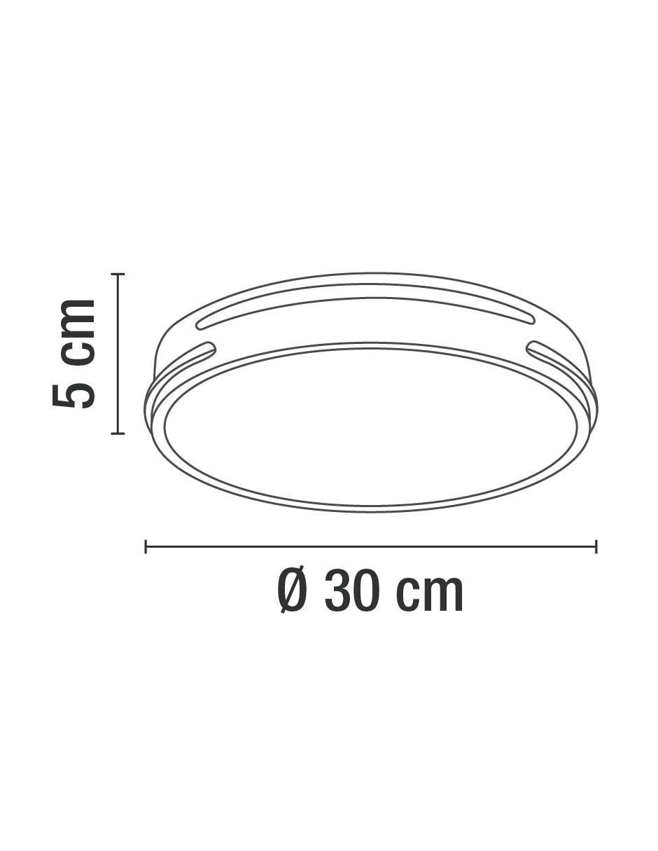 Plafón led 3