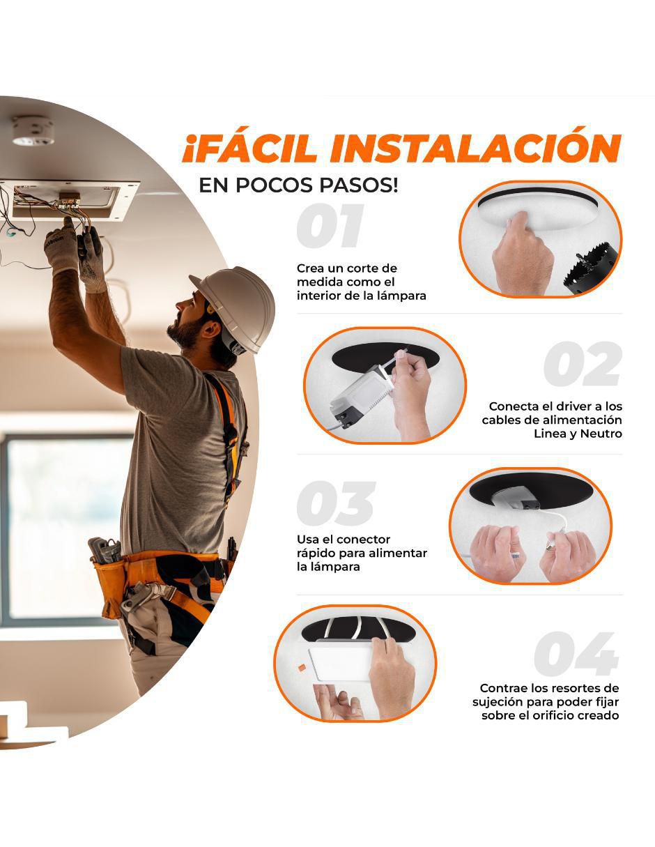 Plafón led pm brighton VII 5