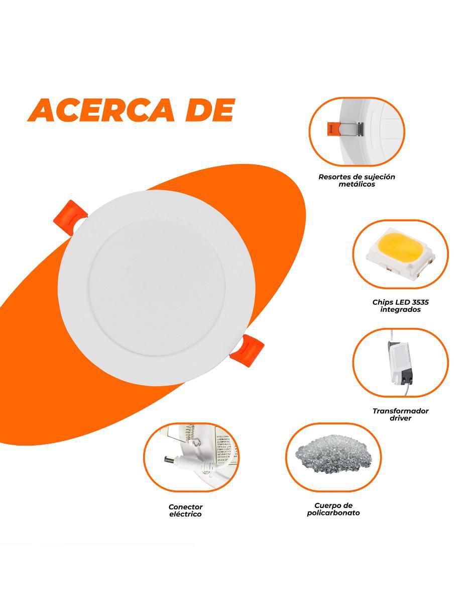 Plafón led pm bucaramanga VI 5