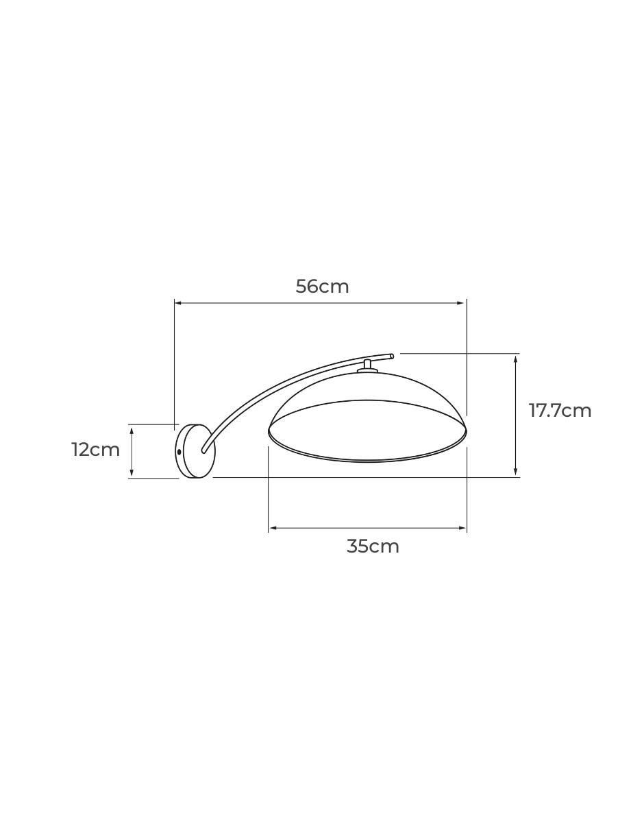Arbotante LED Jaras II 6