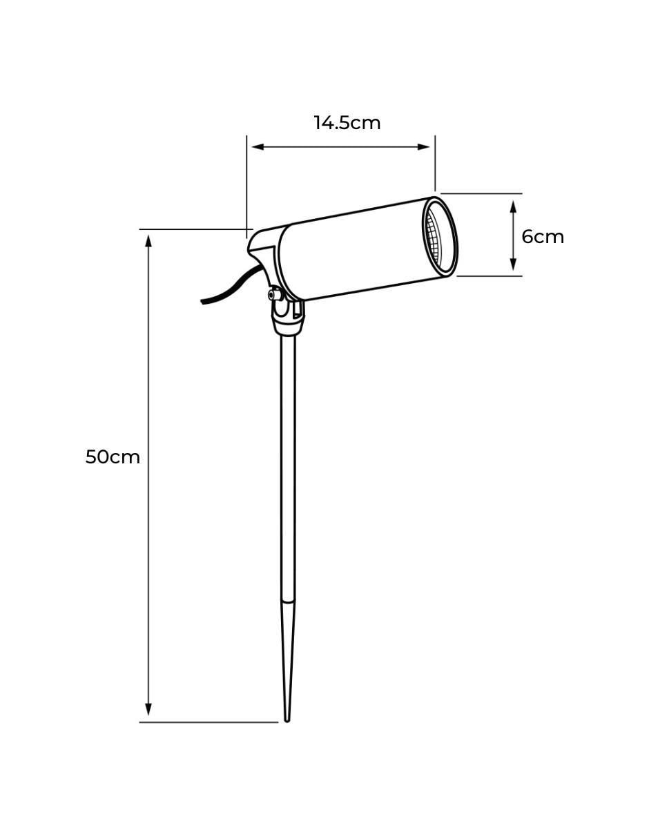 Lámpara de pie LED Kraz 4