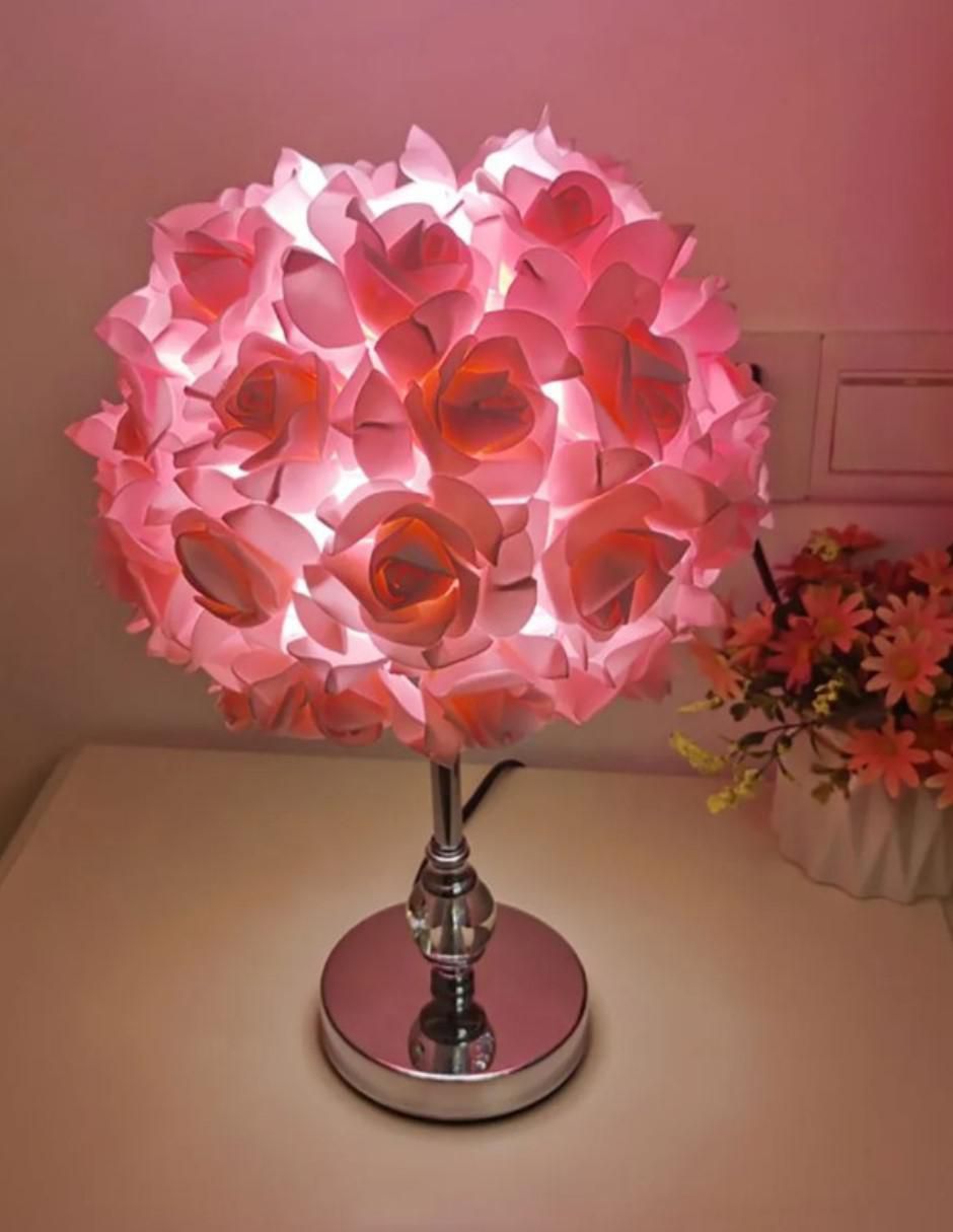 Lampara mesa led Rosas Rosas 2