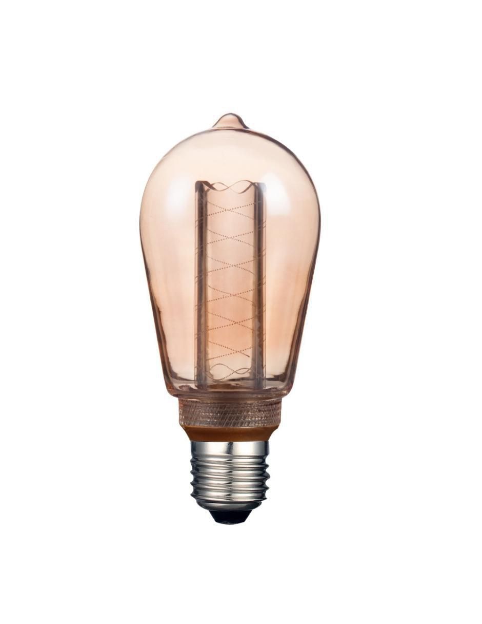 Foco vintage 3.5 w de consumo 25 w de iluminación 120 lúmenes
