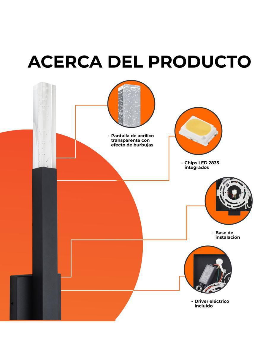 Arbotante led Tupin II 5