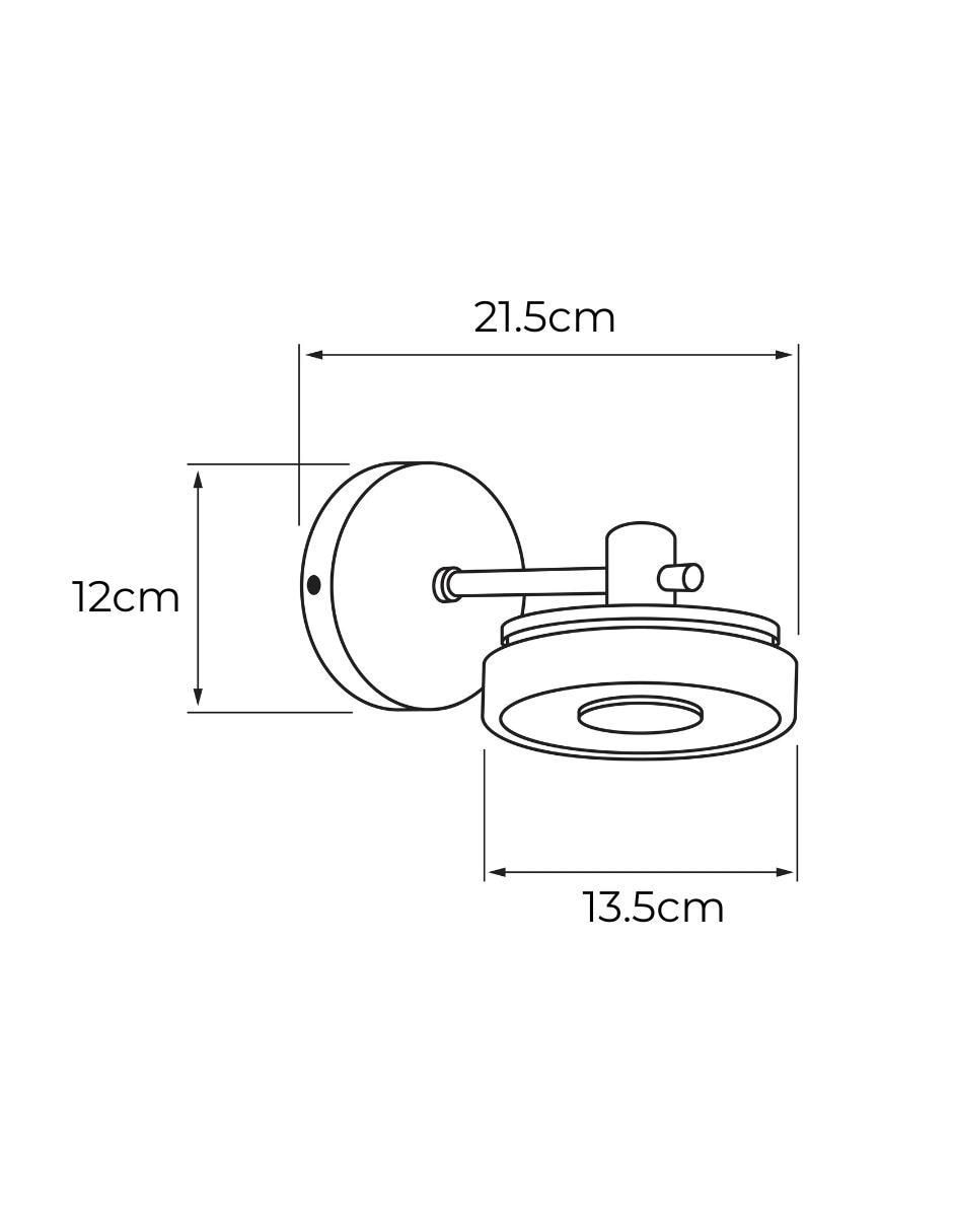 Arbotante led Disque I 7