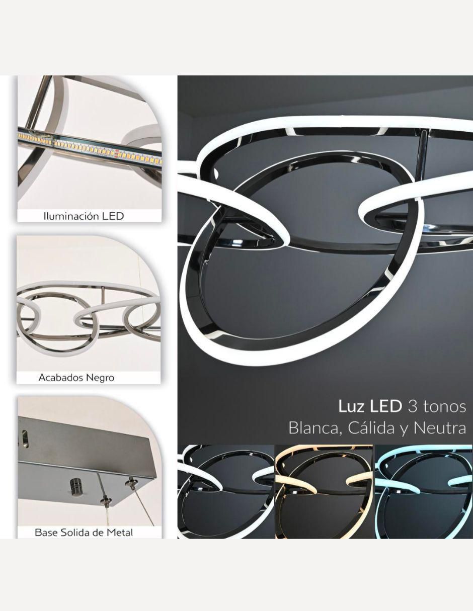 Lampara colgante led iluminacion luz vic sin familia 1 pieza "piezas"