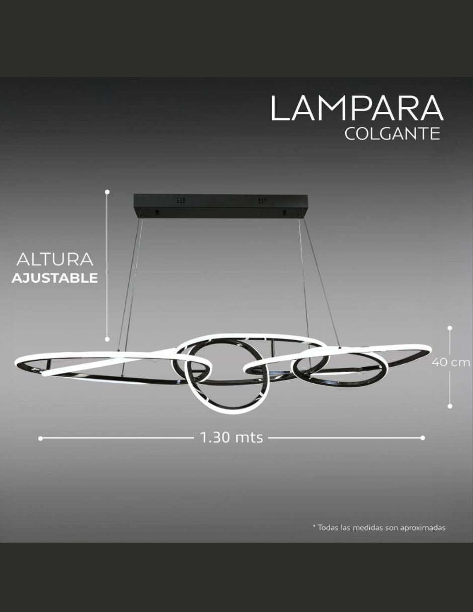 Lampara colgante led iluminacion luz vic sin familia 1 pieza "piezas"
