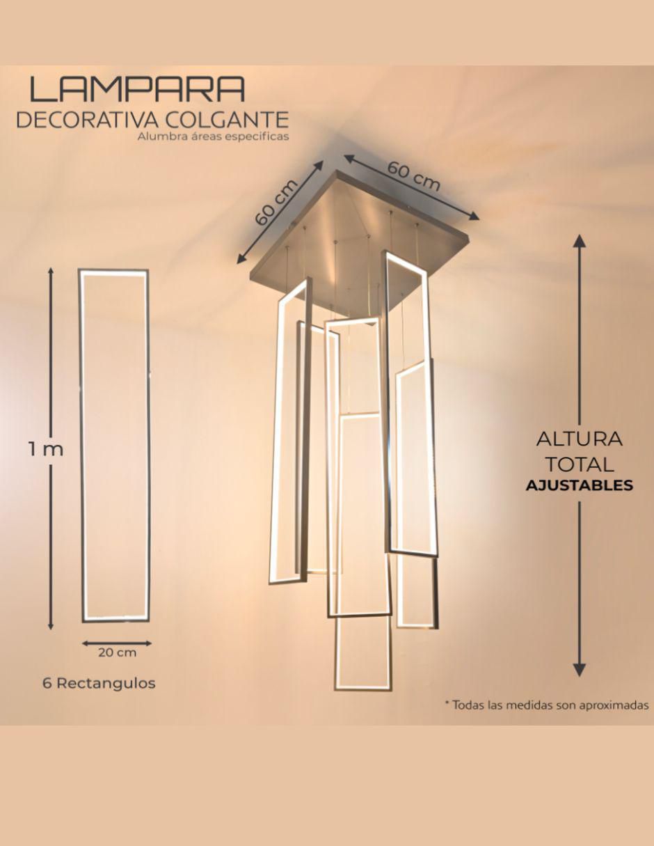 Lampara colgante led 3