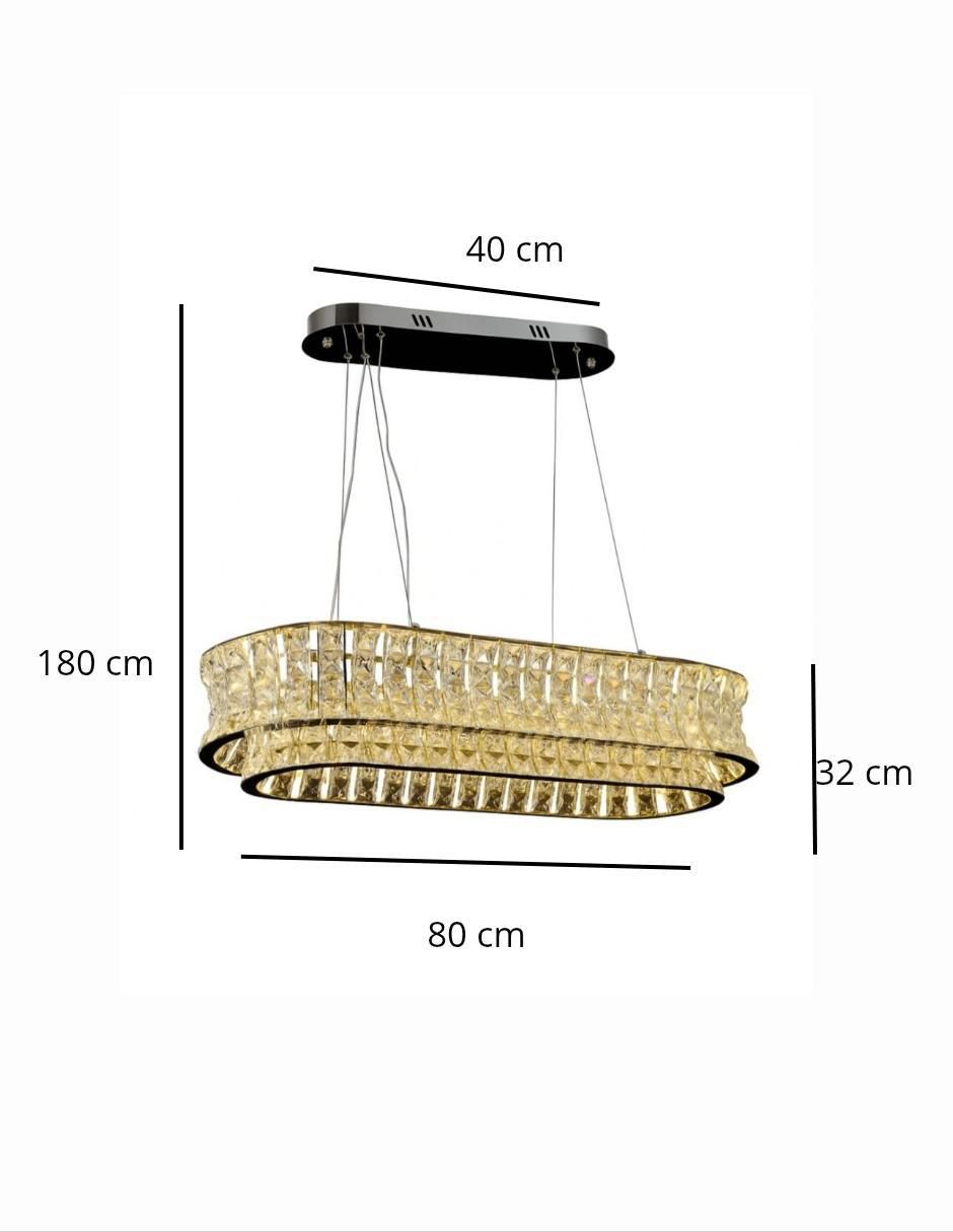 Lampara colgante led 1 pieza 3