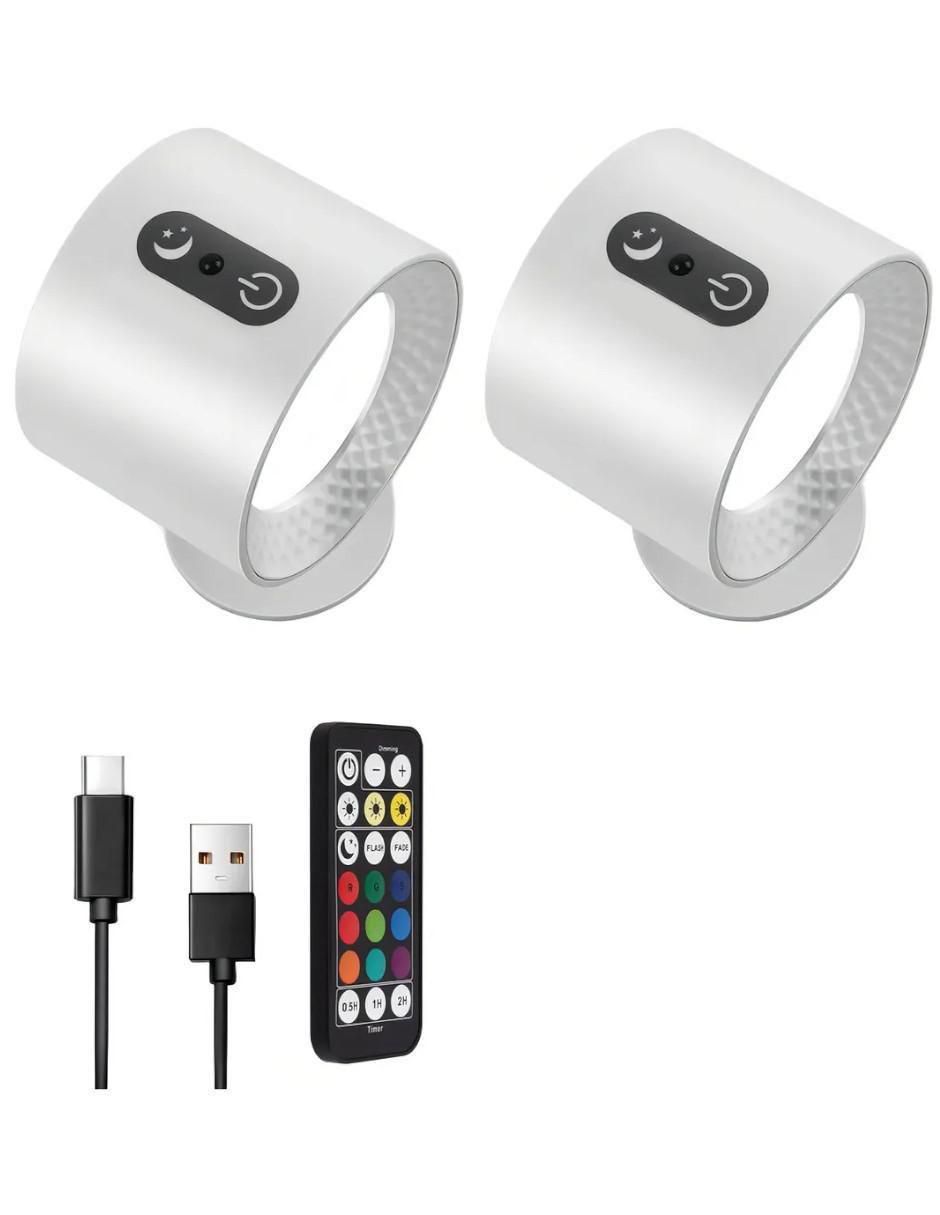 Lampara colgante LED 12 piezas