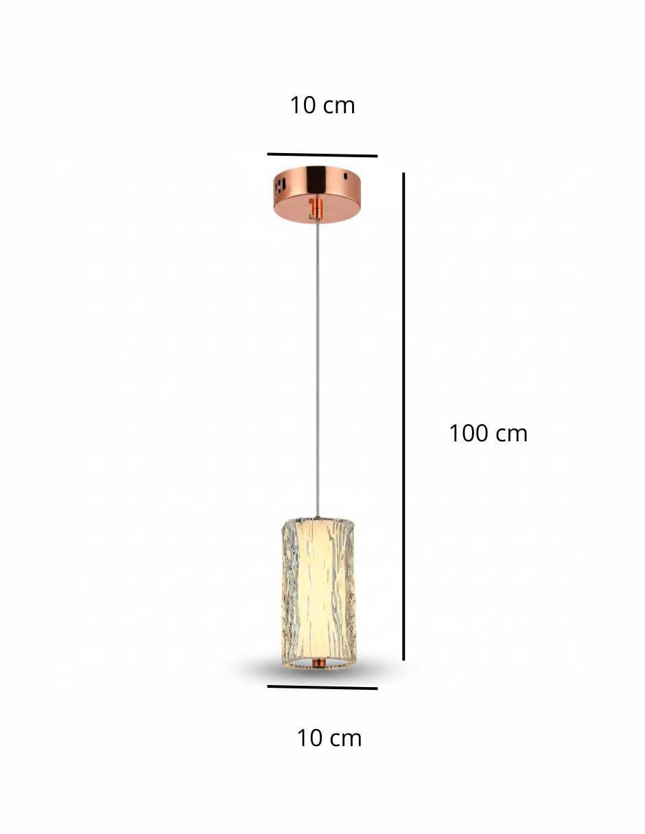 Lampara colgante led 1 pieza 3