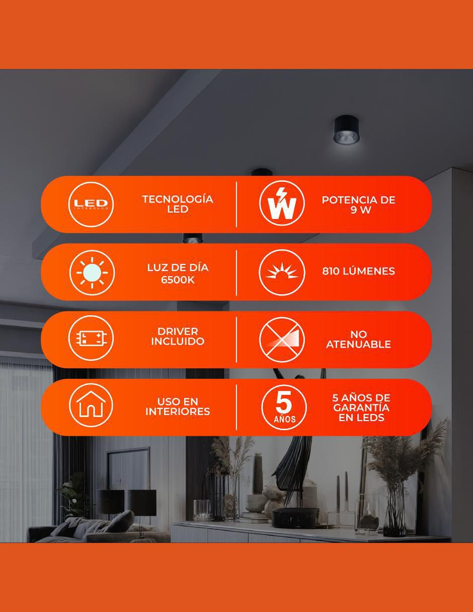 Lámpara Tecnolite led Maro