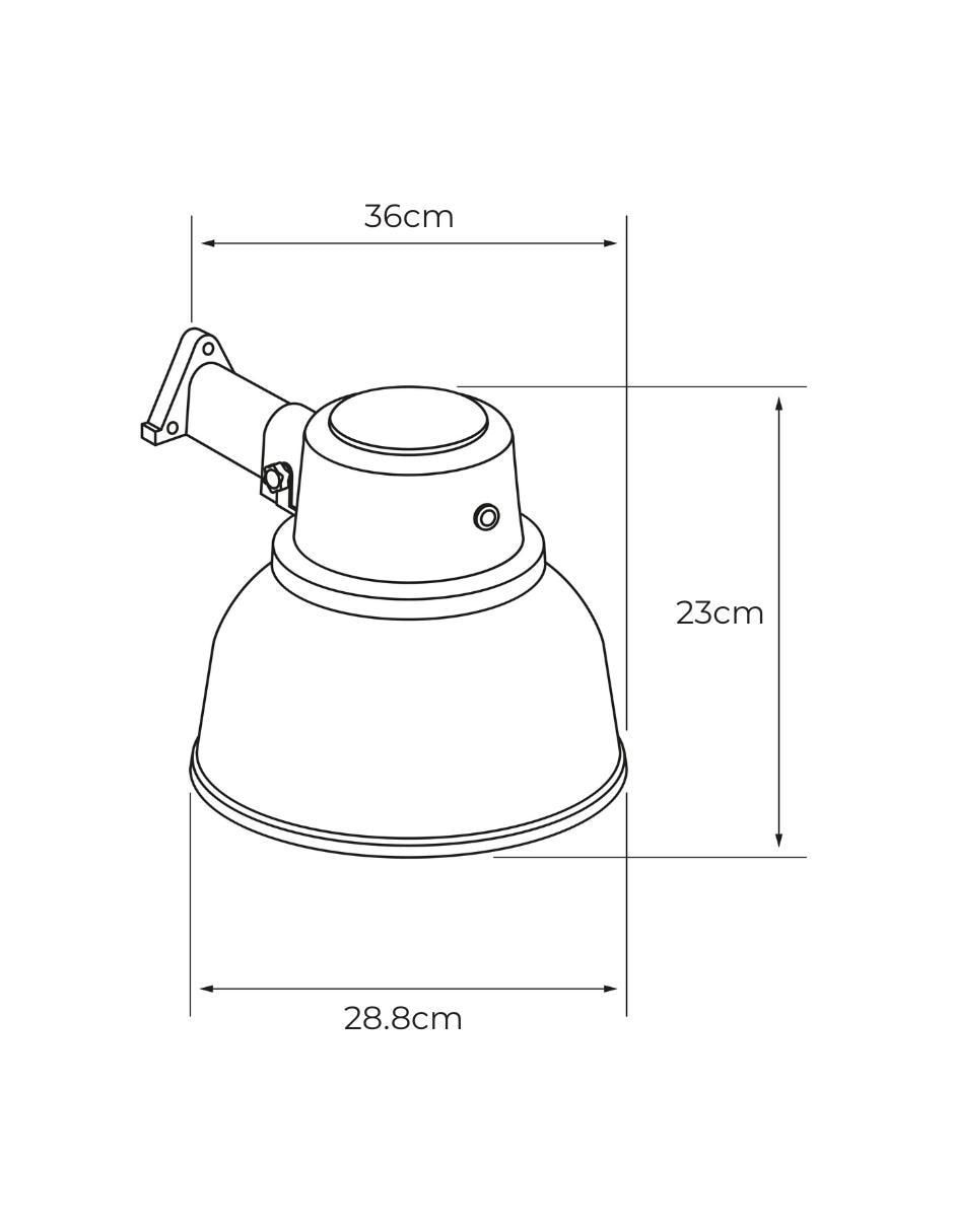 Arbotante LED Athebyne 7
