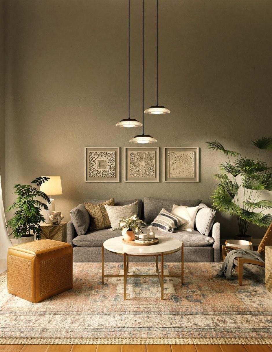 Lampara colgante led Verre II 1 pieza 3