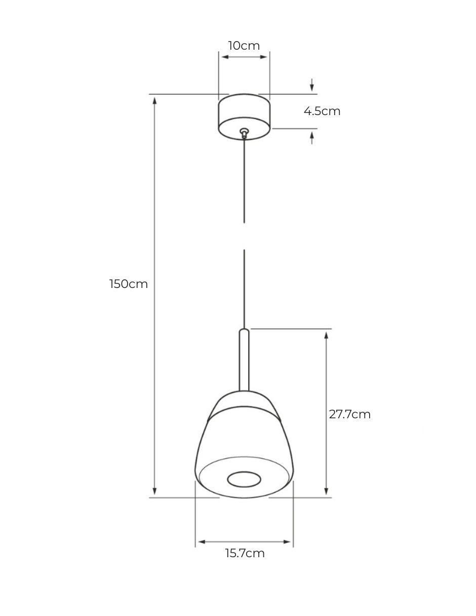 Lampara colgante LED Gerro I 4