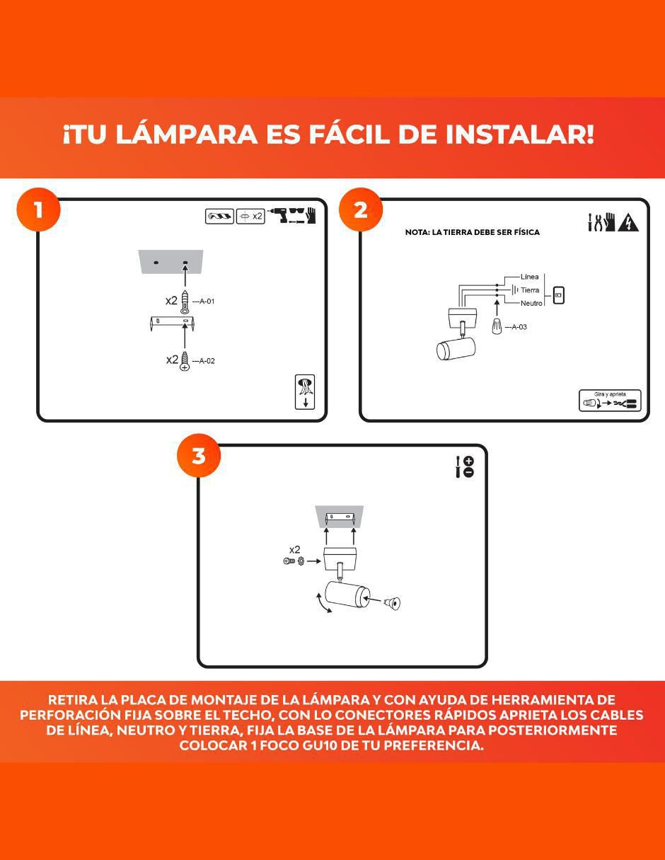 Plafón Libra Spot 7