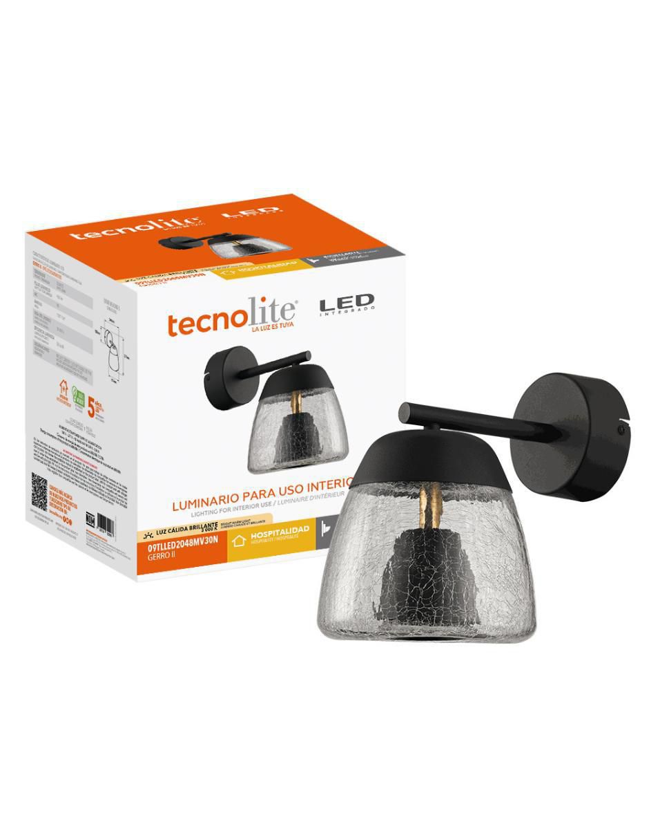 Árbotante led tecnolite gerro ii 1 pieza "piezas"