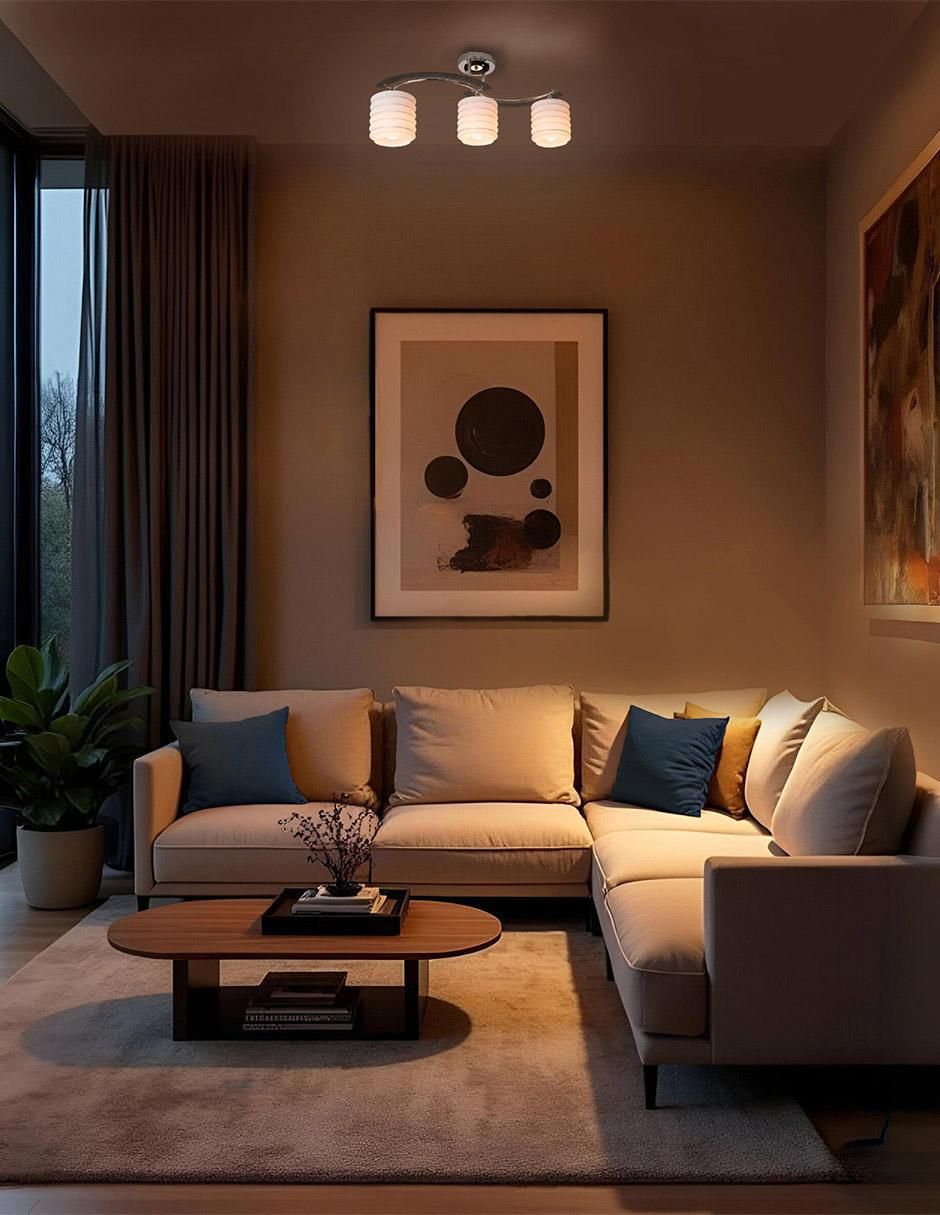 Lámpara colgante LED Agabia 003 10
